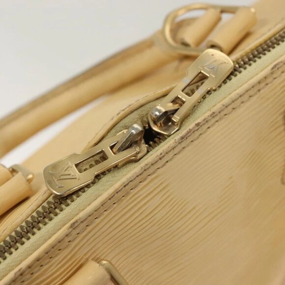 LOUIS VUITTON Epi Alma Hand Bag Vanilla M5214A LV Auth 131060 - Picture 12 of 16